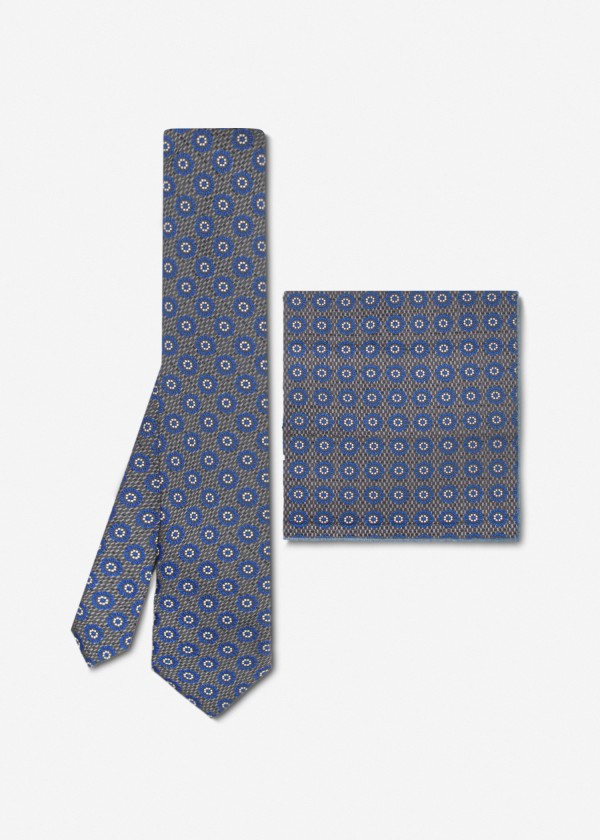 ست کراوات و پوشت 2311237-طوسی