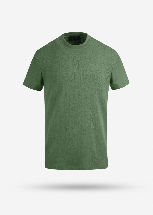 تی شرت آستین کوتاه طرح دار 2320601-سبز