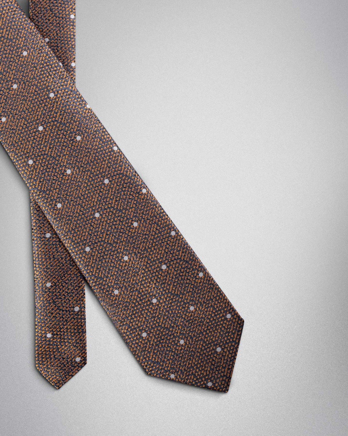کراوات مردانه طرح دار کروم